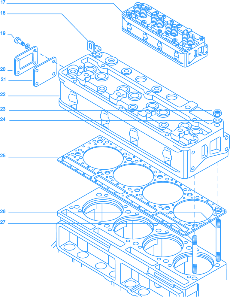 Drawing - Engine Process