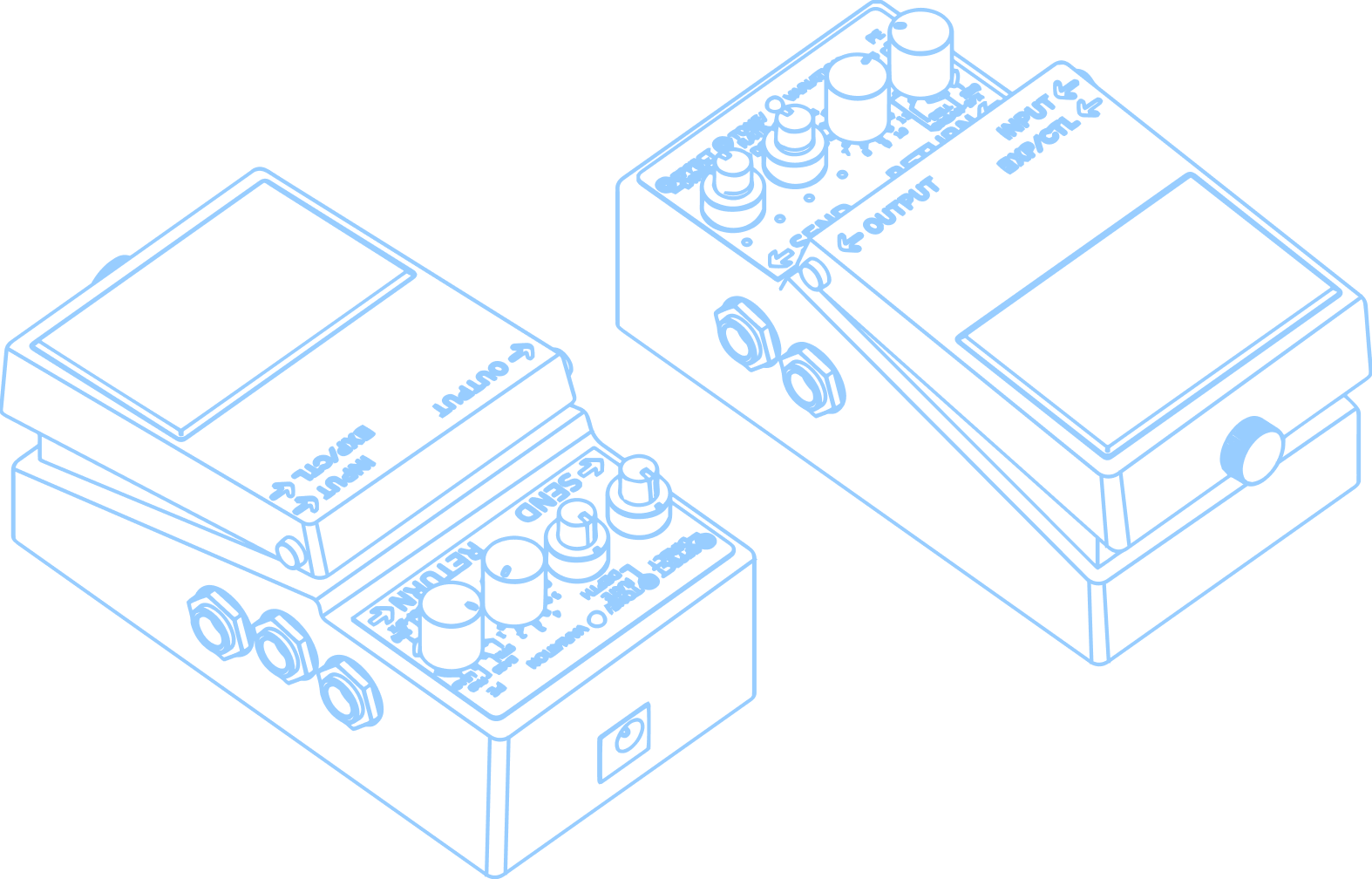 Schematic - Guitar Pedals